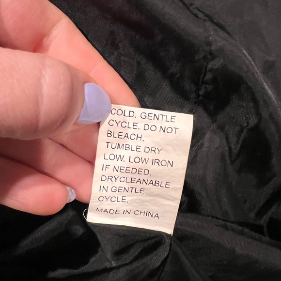 Shein Plaid Overcoat Jacket Girls Size 5 Years - Picture 4 of 5